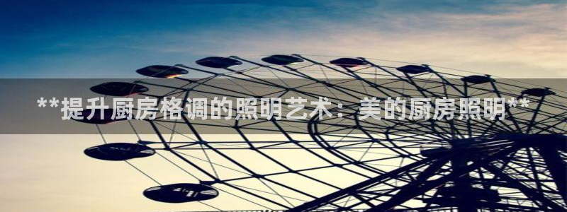 千亿国际平台怎么样可靠吗:**提升厨房格调的照明艺术:美的厨房照明**