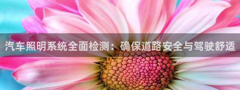 千亿国际是什么平台:汽车照明系统全面检测:确保道路安全与驾驶舒适