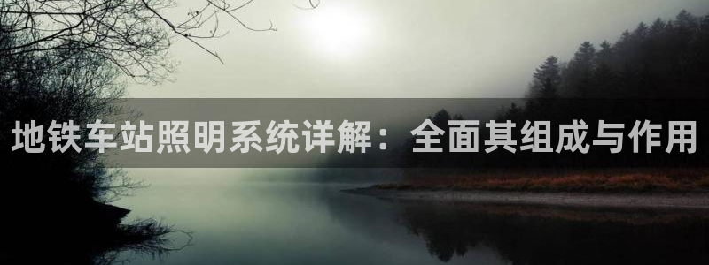 千亿国际跟盛辉是一家的吗是真的吗:地铁车站照明系统详解:全面其组成与作用